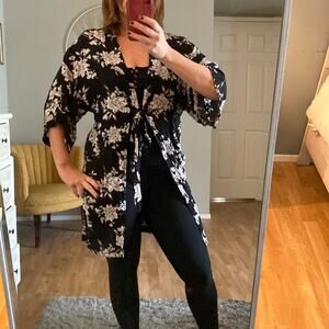 Spiritual Gangster Floral Kimono